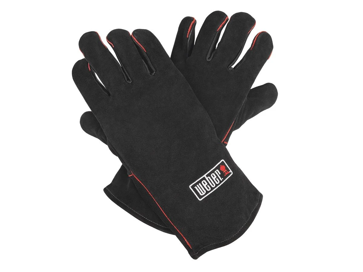Weber Leren Barbecue Handschoenen 3 Weber Leren Barbecue Handschoenen - Afbeelding 3