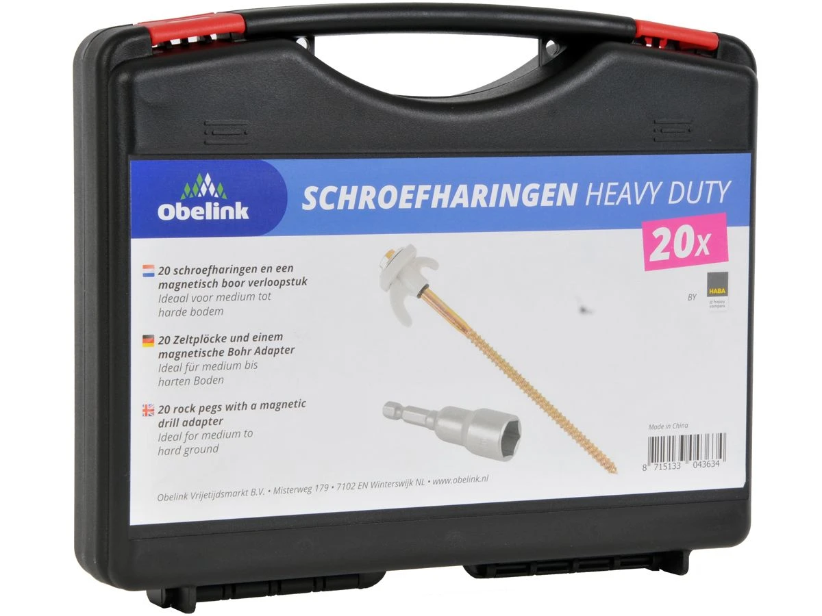 Obelink Heavy Duty Schroefharingen 2 Obelink Heavy Duty Schroefharingen - Afbeelding 2