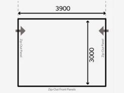 Dometic Grande Air Pro 390 M Voortent -Tuinartikelen Winkel 579993 579993 images other kampa dometic plattegrond grande 390 m 2021 ecommerce