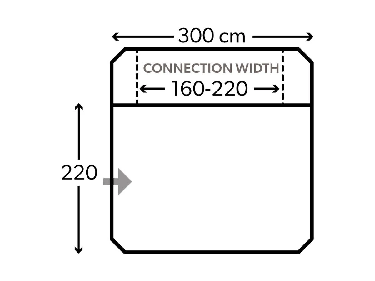 Kampa Tailgater Air Kleptent 2 Kampa Tailgater Air Kleptent - Afbeelding 2