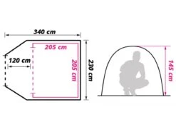 Obelink River 3 Koepeltent -Tuinartikelen Winkel obelink river floor plan ecommerce 0639 1