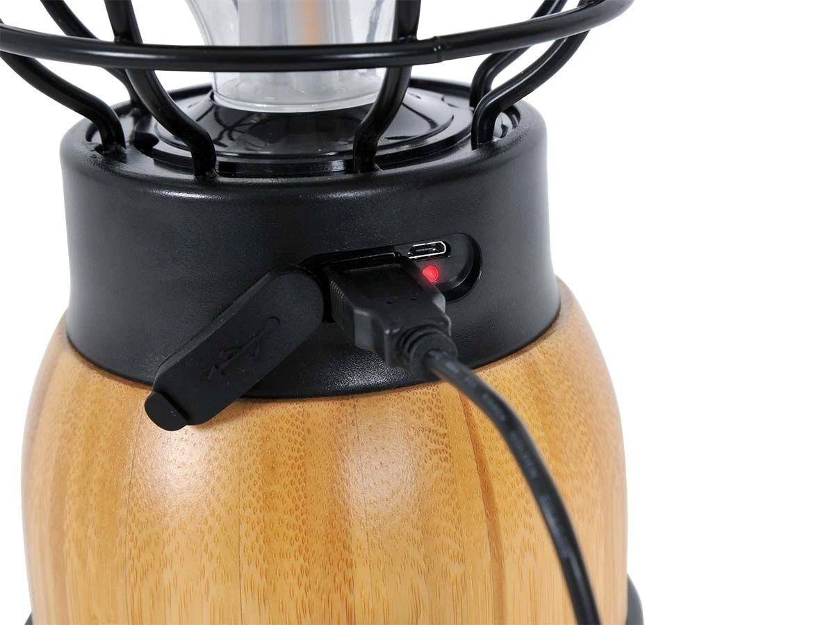 Obelink Yukon Bamboo Lantaarn 2 Obelink Yukon Bamboo Lantaarn - Afbeelding 2