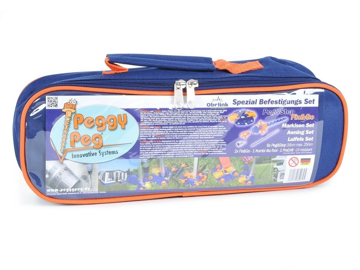 Peggy Peg Fix & Go Obelink Luifelset 2 Peggy Peg Fix & Go Obelink Luifelset - Afbeelding 2