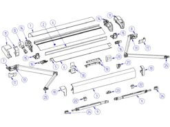 Thule Omnistor Knikarm Rechts 6200 300-450